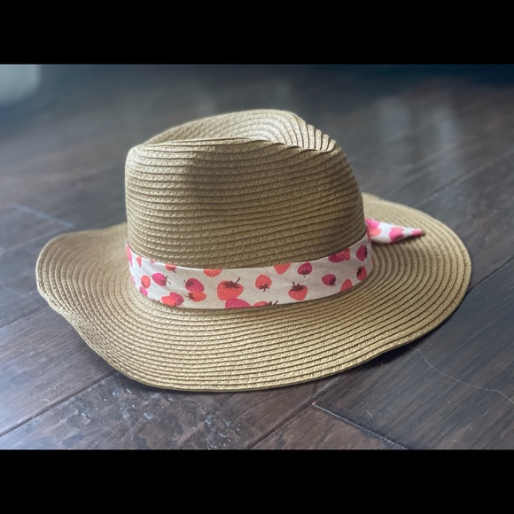 Ann Taylor Strawberry Bandana Fedora - Picture 3 of 4